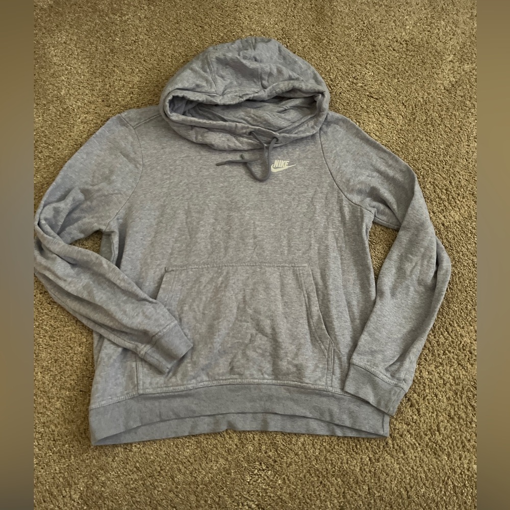 Grey Nike Hoodie - M